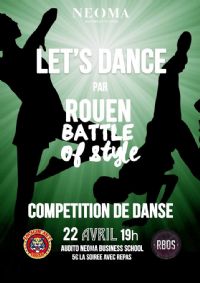 Let's Dance. Le vendredi 22 avril 2016 à Mont-Saint-Aignan. Seine-Maritime.  19H00